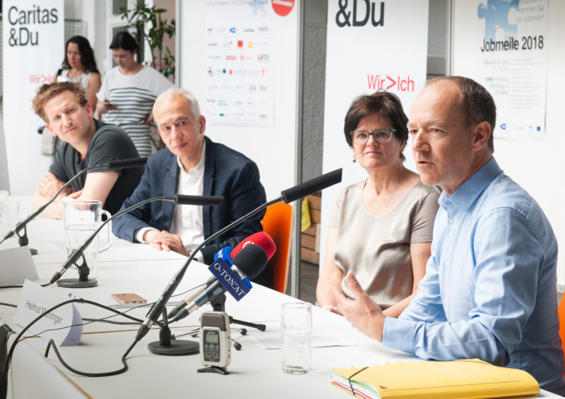 Caritas-Jobmeile: „Müssen der Verfestigung von Arbeitslosigkeit entgegen wirken“