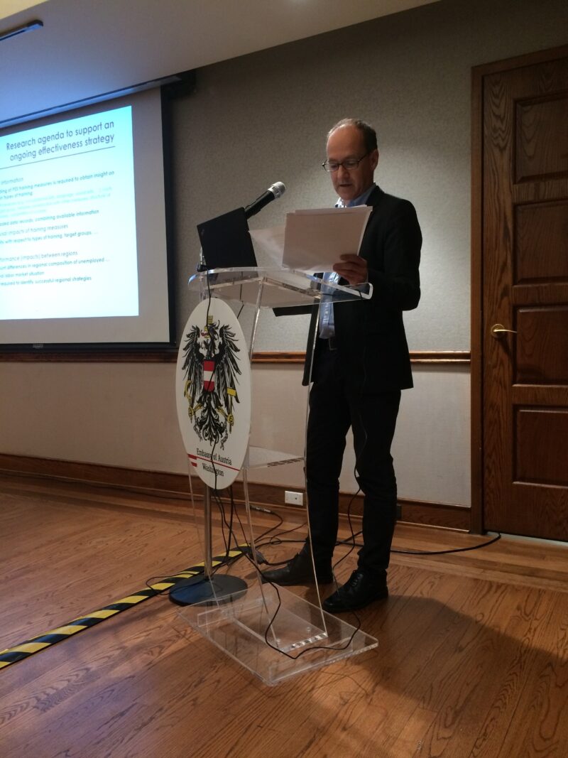 Expert Dialogue on Labour Market Policy in Washington