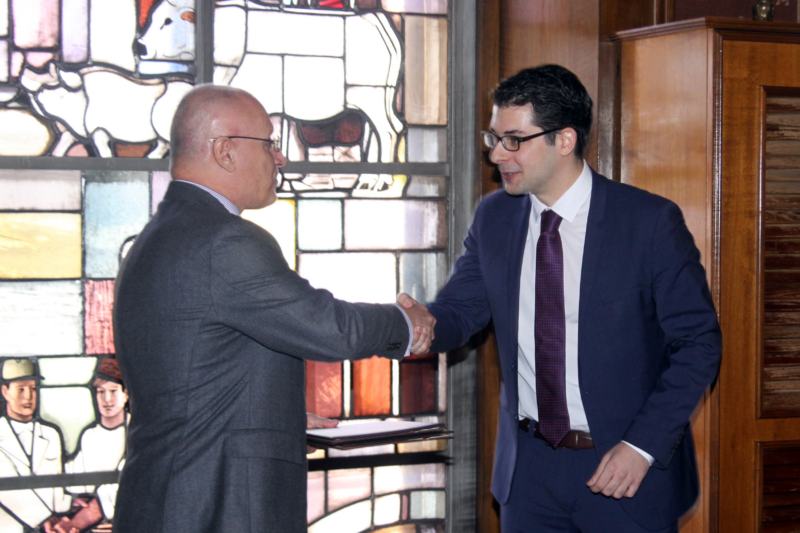 Atanas Pekanov Receives Dissertation Scholarship