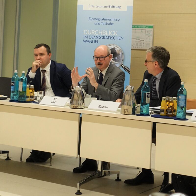 Gesamtwirtschaftliche Effekte der demographischen Alterung