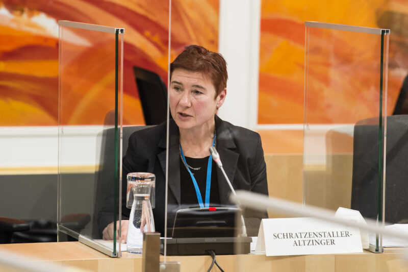 Budgethearing mit Margit Schratzenstaller