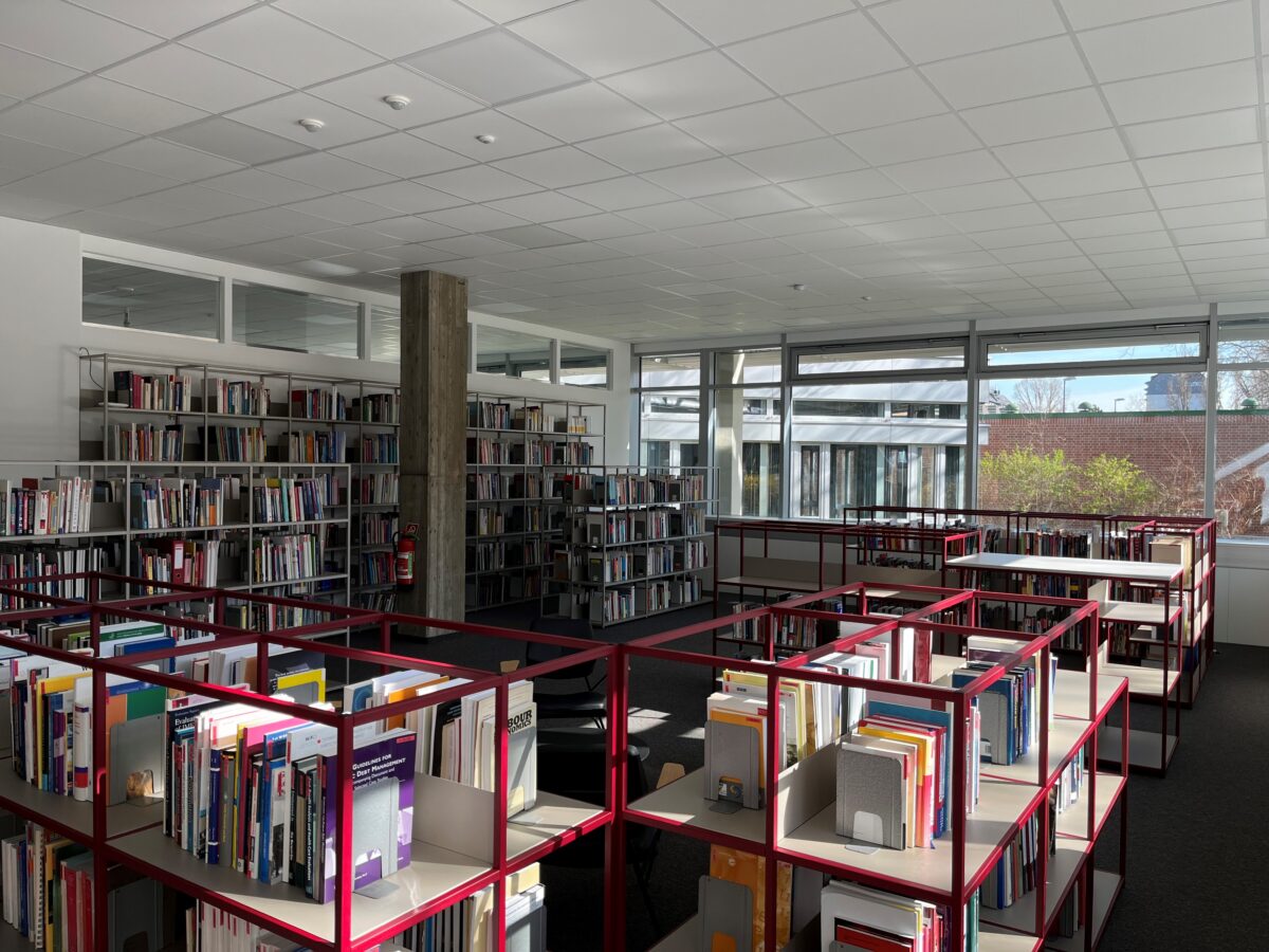 Foto der Bibliothek