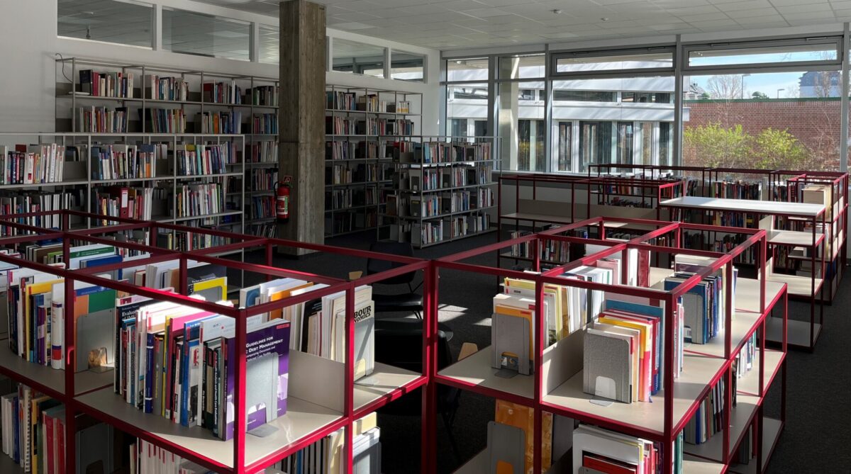 Foto der Bibliothek