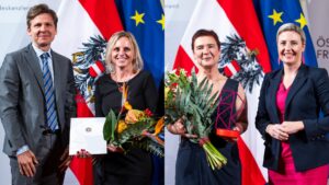 Frauenministerin zeichnet zwei WIFO-Ökonominnen aus