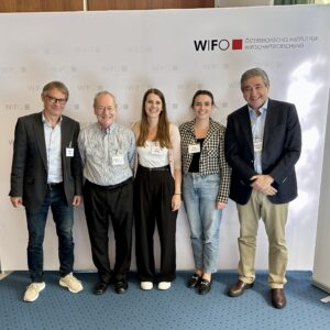 Oliver Fritz, Geoffrey Hewings, Anna Burton, Anna Renhart © WIFO